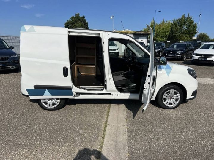 Utilitaire léger Fiat Doblo Autre II 1.6 BlueHDi 75ch 3Places Clim Régulateur 10750€ H.T. TVA20% BLANC - 9