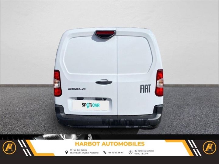 Utilitaire léger Fiat Doblo Autre iii M 650 kg bluehdi 100 s&s bvm6 Teinte extérieure Blanc Icy - 5