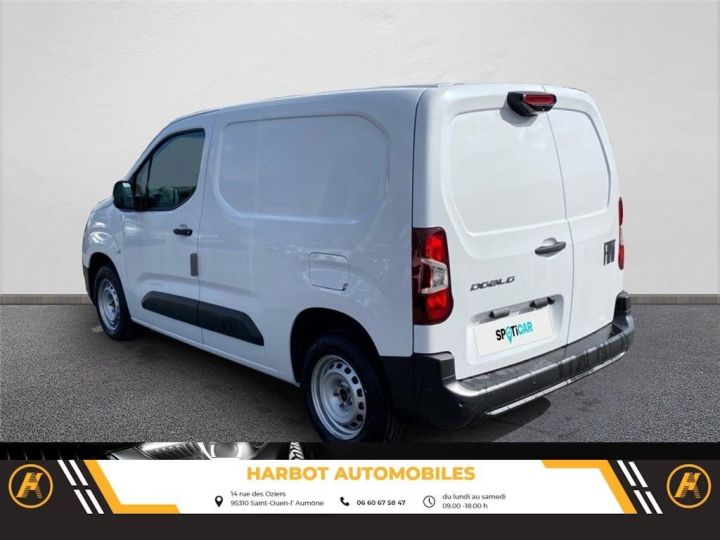 Utilitaire léger Fiat Doblo Autre iii M 650 kg bluehdi 100 s&s bvm6 Teinte extérieure Blanc Icy - 7