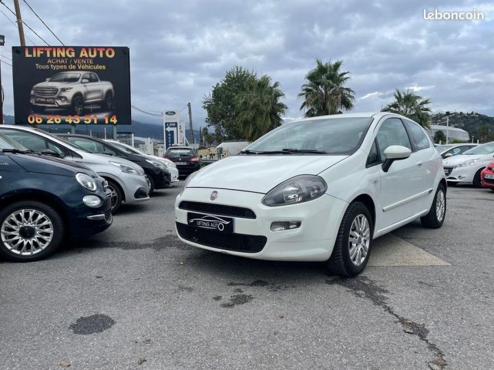 Utilitaire léger Fiat Punto Autre grande 1.3 jtd commercial Blanc - 1