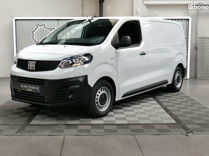 Utilitaire léger Fiat Scudo Autre fourgon bluehdi 100ch neuf dispo de suite 1°main francais tva recuperable porte lateral clim BLUETOOTH A PARTIR 399 TTC SUR 36MOIS AVEC 5000 APPORT Blanc - 1