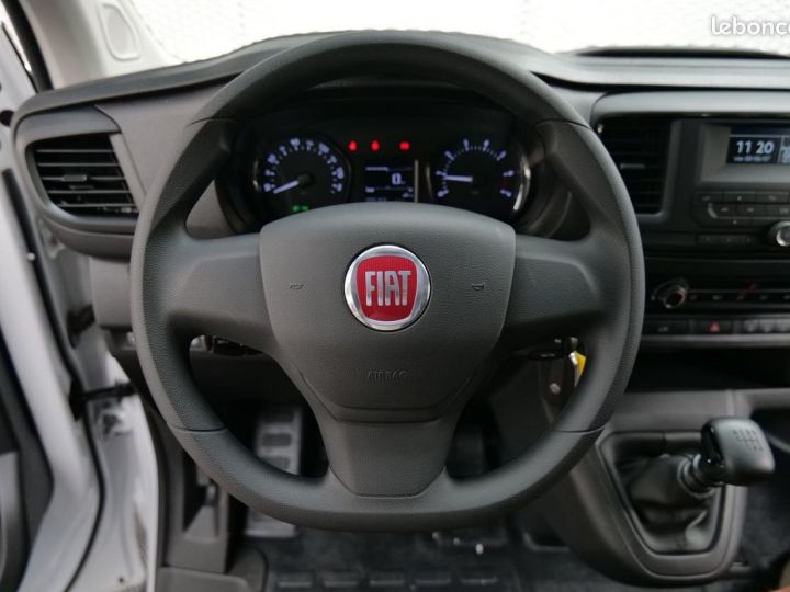 Utilitaire léger Fiat Scudo Autre fourgon bluehdi 100ch neuf dispo de suite 1°main francais tva recuperable porte lateral clim BLUETOOTH A PARTIR 399 TTC SUR 36MOIS AVEC 5000 APPORT Blanc - 5