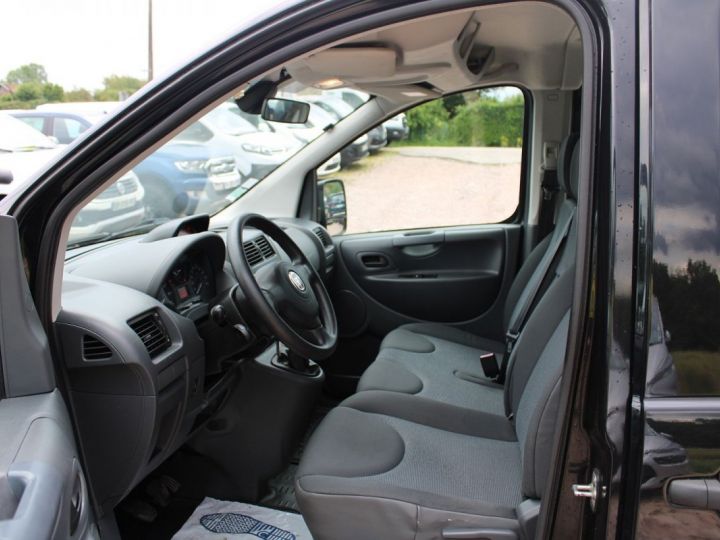 Utilitaire léger Fiat Scudo Autre III 2L JTD 128 CV CABINE APPROFONDIE GPS 6 PLACES CLIM RADAR BLUETOOTH RÉGULATEUR Noir Perla - 12