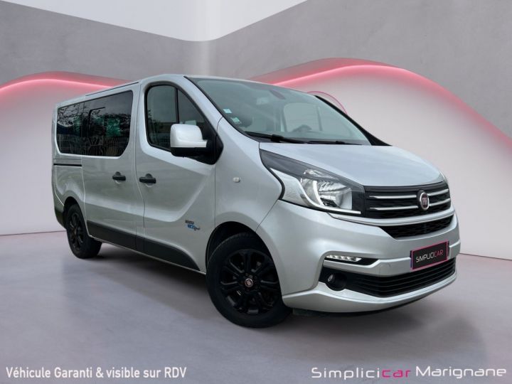 Utilitaire léger Fiat Talento Autre PANORAMA / 9 PLACES / CAM DE RECUL / LIM ET REGUL DE VITESSE / ATTELAGE / DOUBLE PORTES LATERALES Gris - 1