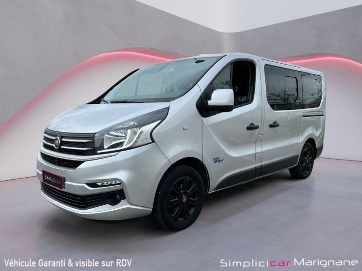 Utilitaire léger Fiat Talento Autre PANORAMA / 9 PLACES / CAM DE RECUL / LIM ET REGUL DE VITESSE / ATTELAGE / DOUBLE PORTES LATERALES Gris - 4