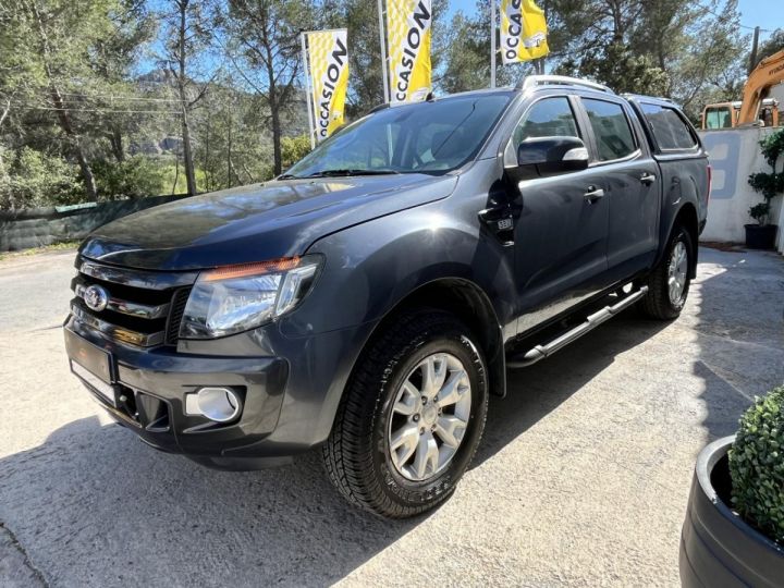 Utilitaire léger Ford Ranger Autre 3.2 TDCi - 200 - BVA  2012 CABINE DOUBLE Wildtrak PHASE 1 GRIS FONCE - 3