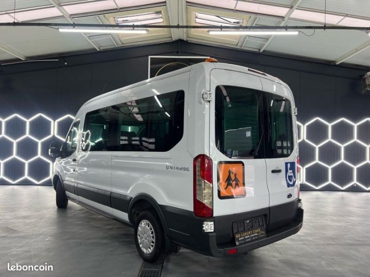 Utilitaire léger Ford Transit Autre 125ch – 9 places Adapté aux enfants et personnes en situation de handicap Blanc - 3