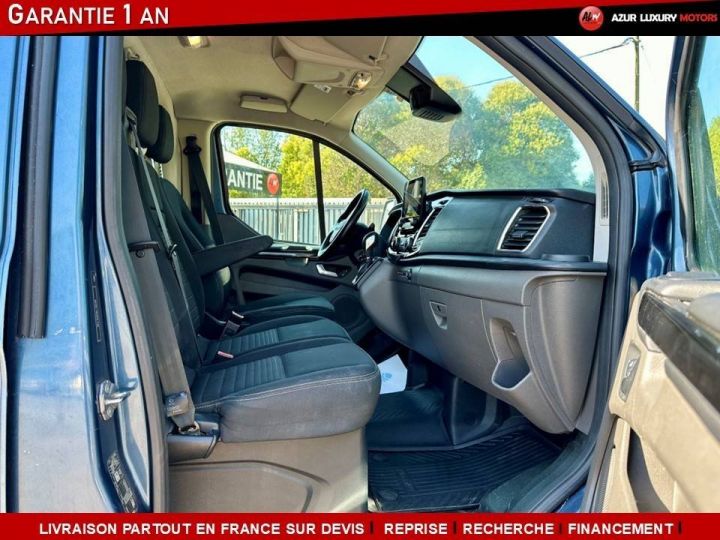 Utilitaire léger Ford Transit Autre 300 L1H1 2.0 LIMITED ECOBLUE 130 BVA BLEU CLAIR - 8