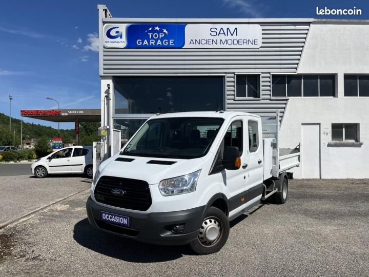 Utilitaire léger Ford Transit Autre CHASSIS DOUBLE CABINE DBLE P350 L5 RJ HD 2.0 TDCI 170 TREND Blanc - 1