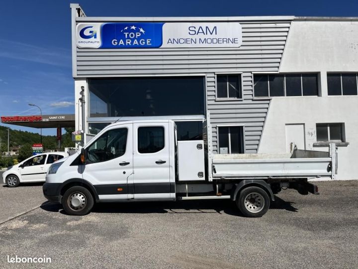 Utilitaire léger Ford Transit Autre CHASSIS DOUBLE CABINE DBLE P350 L5 RJ HD 2.0 TDCI 170 TREND Blanc - 8