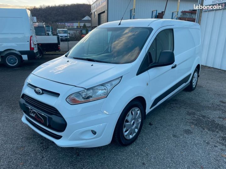 Utilitaire léger Ford Transit Autre Connect II L2 1.6 95 CV 1° main rallongé 77700 km Hayon Clim Radar Attelage TVA Récup Garantie 6 mois Blanc - 1