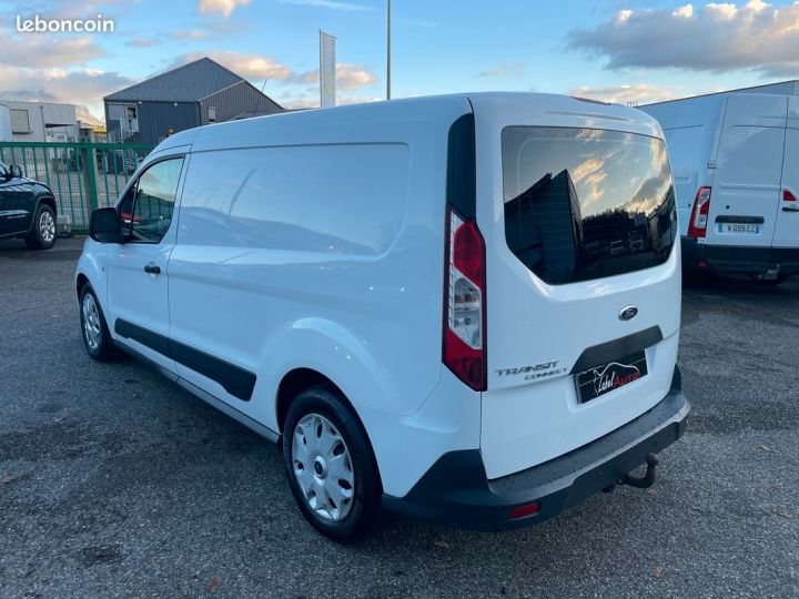 Utilitaire léger Ford Transit Autre Connect II L2 1.6 95 CV 1° main rallongé 77700 km Hayon Clim Radar Attelage TVA Récup Garantie 6 mois Blanc - 4