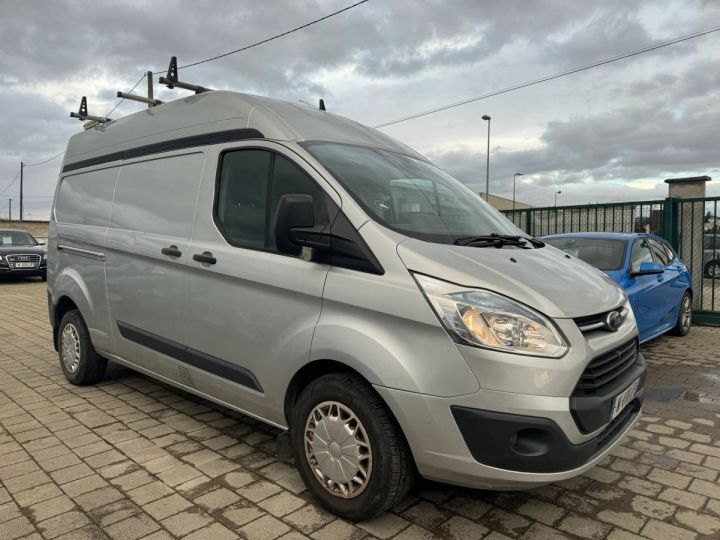 Utilitaire léger Ford Transit Autre Custom 2.2 TDCi 155 L2H2 TVA/1ER MAIN Gris Métal - 1