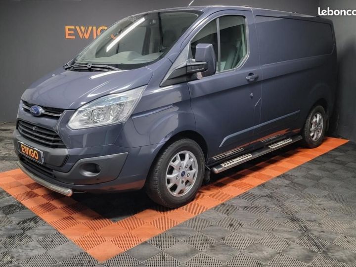 Utilitaire léger Ford Transit Autre CUSTOM 270 2.2 TDCI 155ch L1H1 TVA RECUPERABLE 17 990 TTC Gris - 1