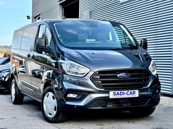 Utilitaire léger Ford Transit Autre Custom 320L L2 9 PLACES 2,0 TDCI 130cv BVA Gris Métallisé - 1