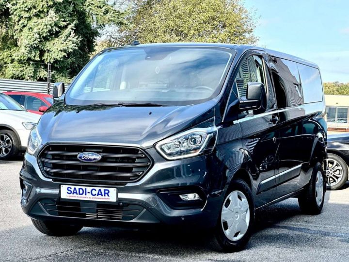 Utilitaire léger Ford Transit Autre Custom 320L L2 9 PLACES 2,0 TDCI 130cv BVA Gris Métallisé - 3