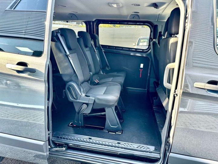 Utilitaire léger Ford Transit Autre Custom 320L L2 9 PLACES 2,0 TDCI 130cv BVA Gris Métallisé - 16