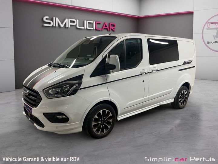 Utilitaire léger Ford Transit Autre CUSTOM CABINE APPROFONDIE 290 L1H1 2.0 TDCi 170 SPORT Blanc - 3