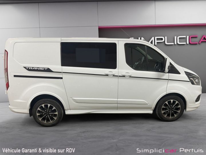 Utilitaire léger Ford Transit Autre CUSTOM CABINE APPROFONDIE 290 L1H1 2.0 TDCi 170 SPORT Blanc - 8