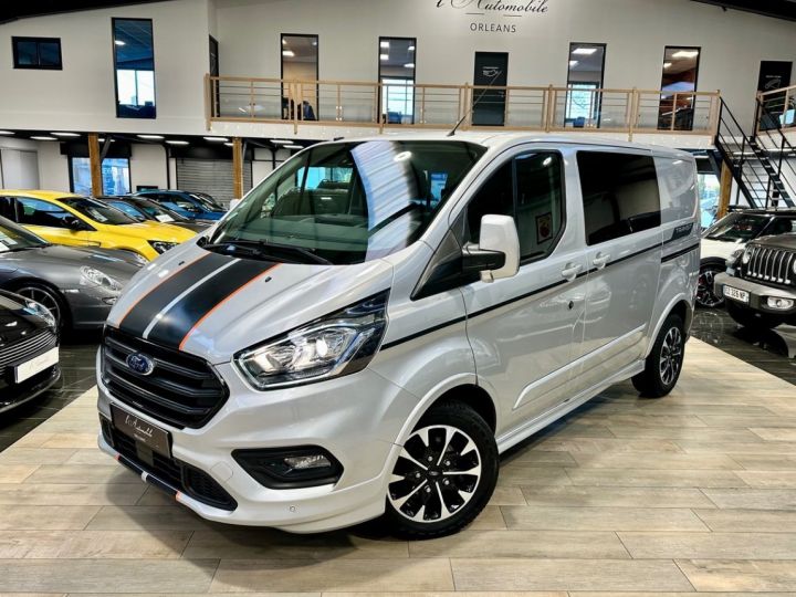 Utilitaire léger Ford Transit Autre CUSTOM FG 310 L1H1 2.0 EcoBlue 170 Sport 5 Places BVM6 Argent Métallisé - 1