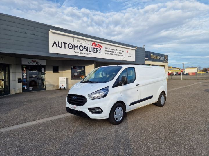 Utilitaire léger Ford Transit Autre CUSTOM FOURGON 320 L2H1 2.0 ECOBLUE 130 TREND BUSINESS Blanc - 1