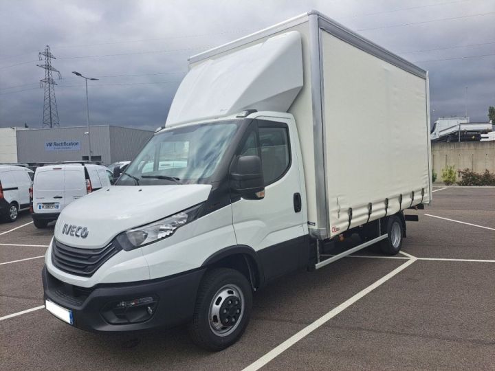 Utilitaire léger Iveco Daily Autre 35C18 CAISSE MIXTE HAYON 59000E HT Blanc - 3