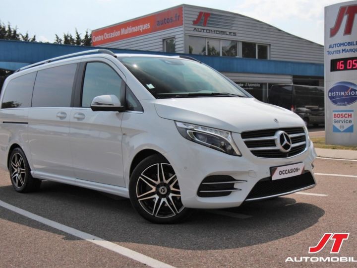 Utilitaire léger Mercedes Classe Autre Long 250 d 7P+ SANS MALUS ! + PACK AMG + ATTACH+HI-FI Blanc - 1