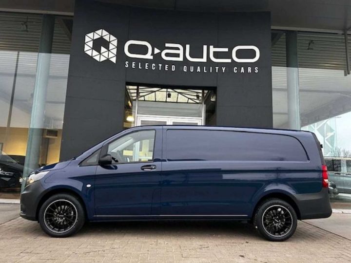 Utilitaire léger Mercedes Vito Autre 114d Aut L3 - GPS - Cam - Carplay - Airco - Bleu Staalblauw - 3