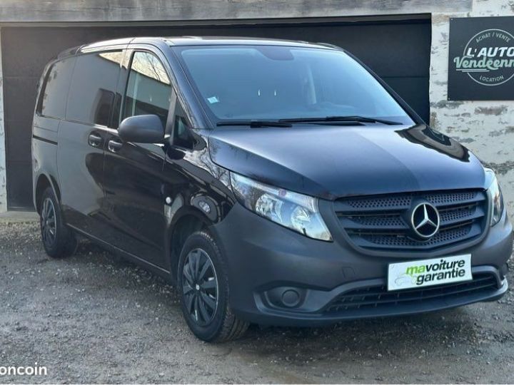 Utilitaire léger Mercedes Vito Autre Mercedes Long 110 CDI BVM6 + Attelage 16 240 HT Noir - 1