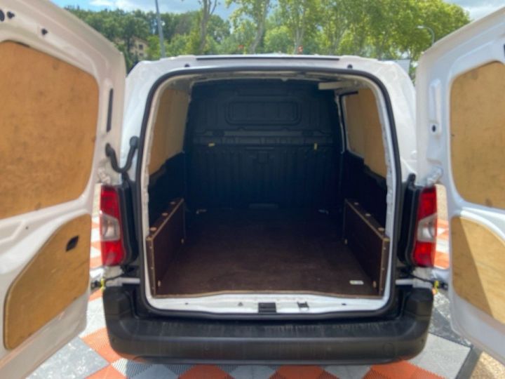 Utilitaire léger Opel Combo Autre CARGO L1H1 1.5 D 100 PACK CLIM 3 PL Ecran Radar Pte Lat. Blanc - 6