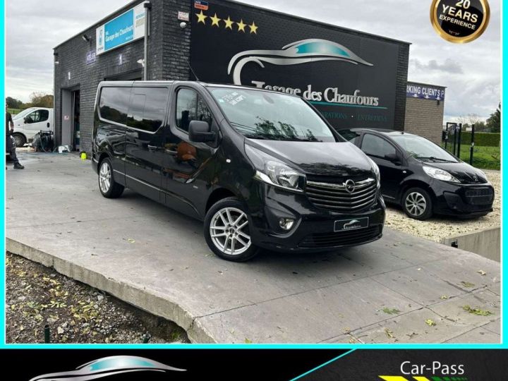 Utilitaire léger Opel Vivaro Autre 1.6 CDTi ! 6 Places Camera Attelage E6b Noir Métallisé - 1