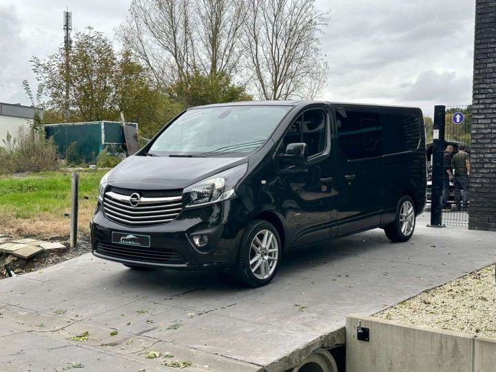 Utilitaire léger Opel Vivaro Autre 1.6 CDTi ! 6 Places Camera Attelage E6b Noir Métallisé - 12