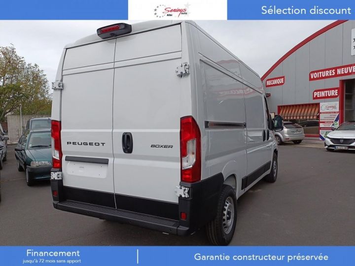 Utilitaire léger Peugeot Boxer Autre NEW 3.5T L2H2 2.2 HDi 140 EAT8 CAMERA AR+PORTE 270°+PK VISIBILITY BLANC - 6