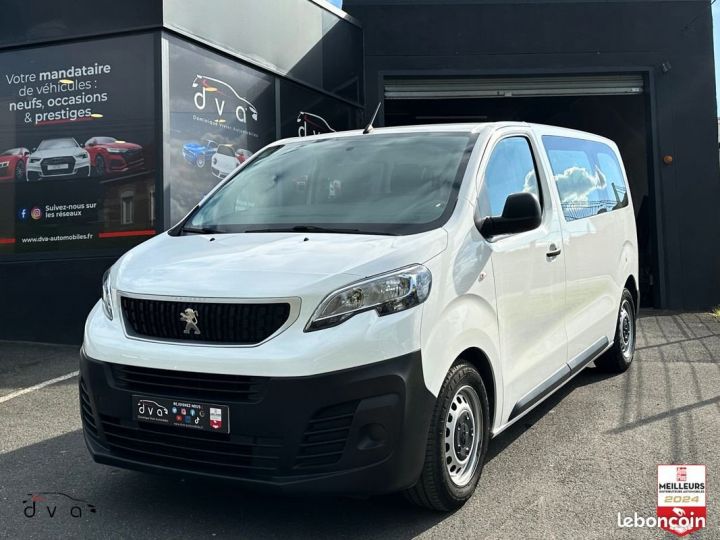 Utilitaire léger Peugeot Expert Autre 9 places 1.5 BlueHDi 120 ch TVA Récupérable Blanc - 1