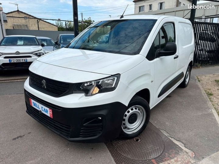 Utilitaire léger Peugeot Partner Autre 1.5 bluehdi Premium 1 ère MAIN Blanc - 1