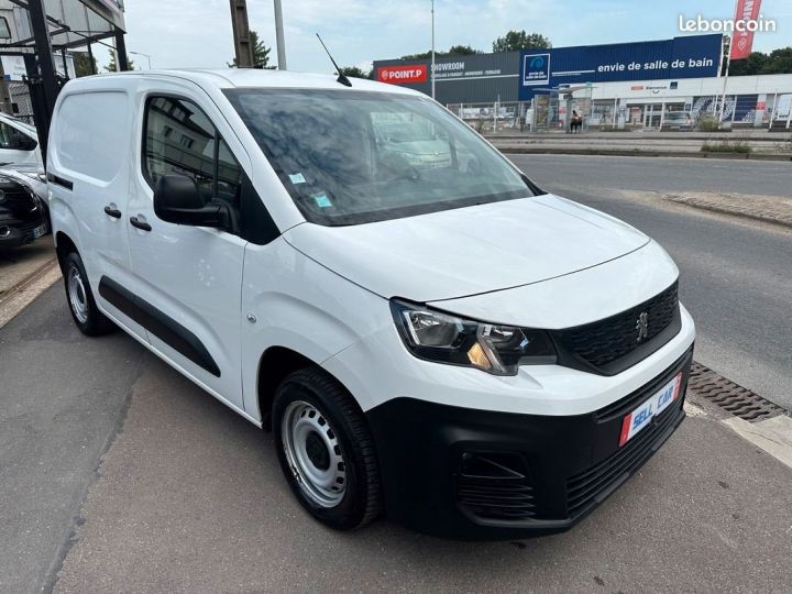 Utilitaire léger Peugeot Partner Autre 1.5 bluehdi Premium 1 ère MAIN Blanc - 2