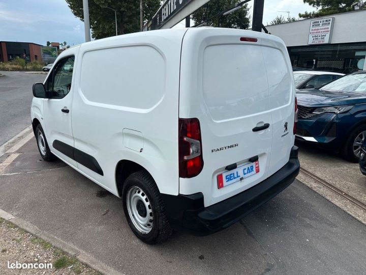 Utilitaire léger Peugeot Partner Autre 1.5 bluehdi Premium 1 ère MAIN Blanc - 3