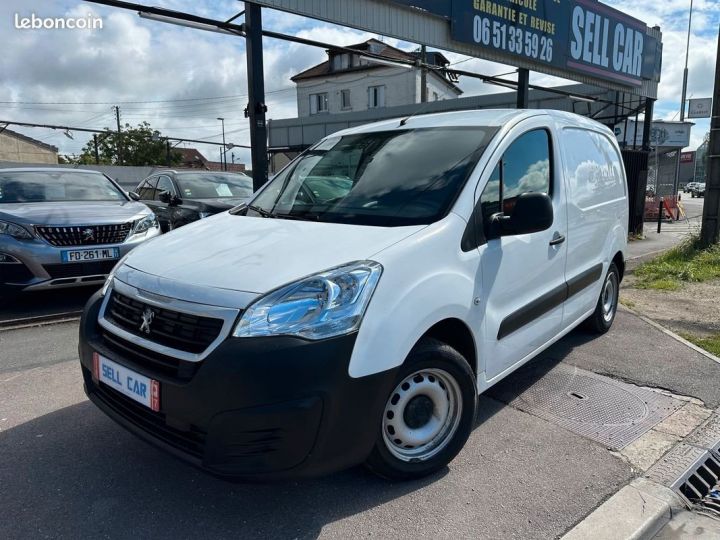 Utilitaire léger Peugeot Partner Autre 1.6 bluehdi 75 Premium Standard 1 ère Main Blanc - 1