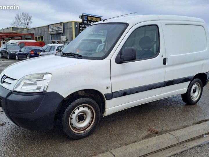 Utilitaire léger Peugeot Partner Autre 1.6 HDi Fourgon 75 cv Blanc - 1