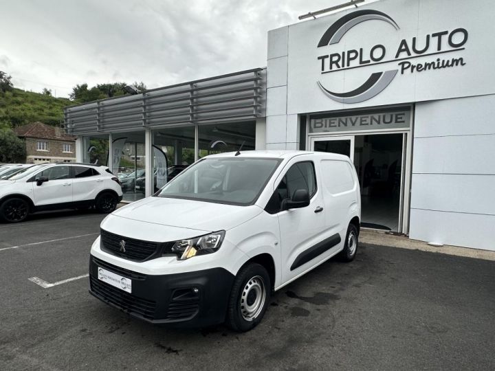 Utilitaire léger Peugeot Partner Autre 1000KG 1.5 BlueHDi S&S - 100 Grip Standard Clim + Radar aR BLANC - 3