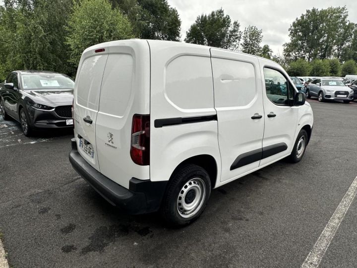 Utilitaire léger Peugeot Partner Autre 1000KG 1.5 BlueHDi S&S - 100 Grip Standard Clim + Radar aR BLANC - 7