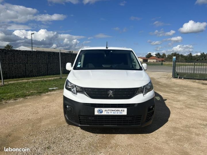 Utilitaire léger Peugeot Partner Autre FOURGON LONG 950 KG BLUEHDI 130 S&S BVM6 ASPHALT Blanc - 2