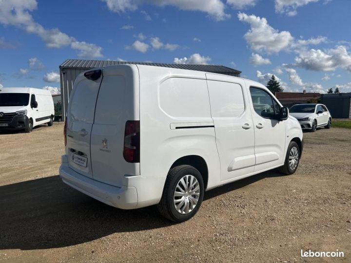 Utilitaire léger Peugeot Partner Autre FOURGON LONG 950 KG BLUEHDI 130 S&S BVM6 ASPHALT Blanc - 6