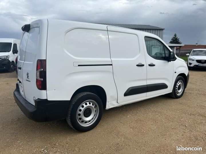 Utilitaire léger Peugeot Partner Autre FOURGON LONG 950 KG BLUEHDI 130 S&S EAT8 ASPHALT Blanc - 8