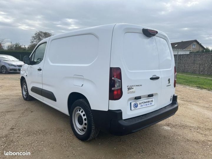 Utilitaire léger Peugeot Partner Autre FOURGON LONG 950 KG BLUEHDI 130 S&S EAT8 ASPHALT Blanc - 9