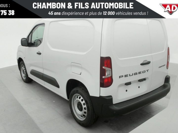 Utilitaire léger Peugeot Partner Autre FOURGON NOUVEAU M 1000 KG BLUEHDI 100 S BVM6 Blanc - 8