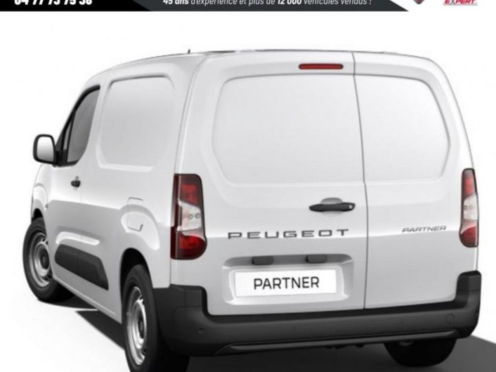 Utilitaire léger Peugeot Partner Autre FOURGON NOUVEAU M 650 KG BLUEHDI 100 S BVM6 prix HT Blanc - 4