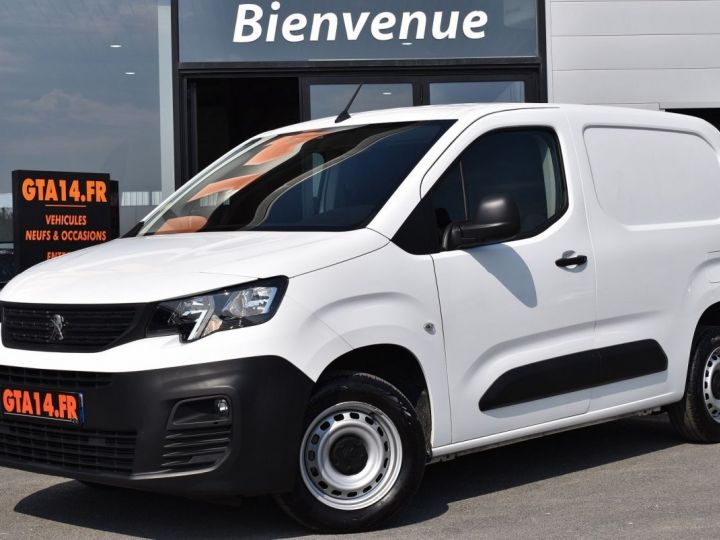 Utilitaire léger Peugeot Partner Autre STANDARD 650KG BLUEHDI 75CH PREMIUM 4CV Blanc - 1