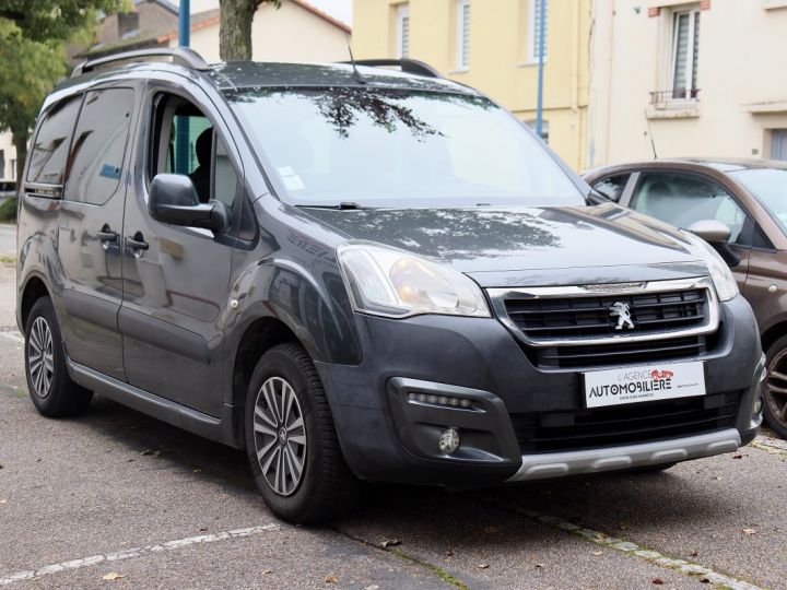 Utilitaire léger Peugeot Partner Autre Tepee Ph2 1.6 BlueHDi 120 Outdoor BVM6 (Carplay,Caméra,Modes de conduite)) Gris - 5