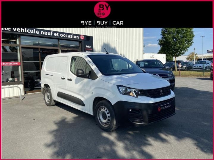 Utilitaire léger Peugeot Partner Autre vu fourgon 1.5 bluehdi 100 950kg l2 start-stop Blanc - 3